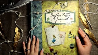 ASMR Interactive Book Beatrix Potter Journal 📙Gentle Page Turing & Tracing / Soft Spoken & Reading