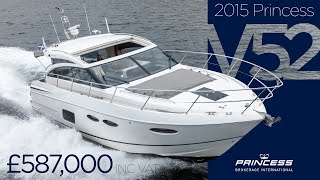 2015 Princess V52 'Endless Days' FOR SALE NOW in Inverkip, Scotland