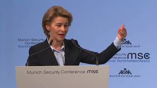 Münchner Sicherheitskonferenz 2018 - Eröffnungsrede von Ursula von der Leyen