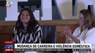 MANTENA NOS EUA PROMOVE PALESTRA SOBRE CARREIRA E VIOLÊNCIA DOMÉSTICA | SPT TV SIC INTERNACIONAL