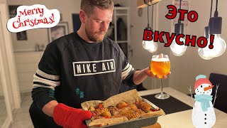 Фазан в духовке🤤 Фаршированные яйца🤪Очень вкусная закуска👍Новогодний стол 2021🎅🏿