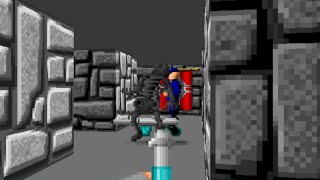 Wolfenstein 3D - Episode 4, Floor 1 - 100%