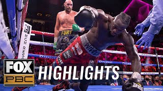 Tyson Fury vs Deontay Wilder III | FULL FIGHT HIGHLIGHT | PBC ON FOX