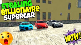 STEALING BILLIONAIRE SUPERCAR INDIAN BIKE GAME #malayalam #video #gameplay #trending #indianbikegame