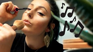 SINGING MY MAKEUP ROUTINE CHALLENGE