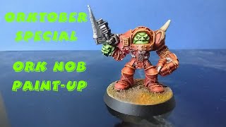 Orktober Paint-up - Space Ork Nob - Rogue Trader - Old Hammer (Warhammer 40k)