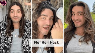 Flat Hair Hack - hair volume hack