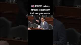 Africom training Africans to overthrow theirs own government's , watch on here @updatevideostv