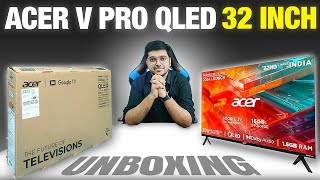 Acer V Pro QLED 32 Inch Smart TV Review In Hindi