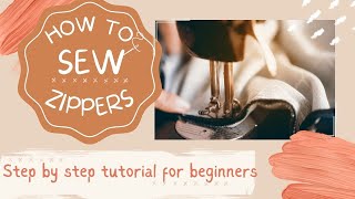 Lapped Zipper With Fly - Sewing Tutorial! ✂️ 🧵 👗