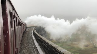 Tornado and Flying Scotsman on the Settle to Carlisle Railway!