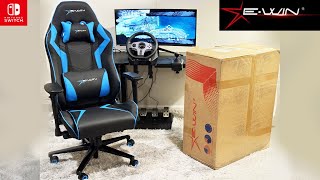 Unboxing and Setup | Ewin Racing Heavy Duty Gaming Chair | 20% OFF | Code: Nintendo