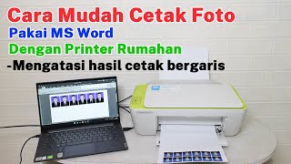 Cara Cetak Foto dengan Printer HP 2135 dan MS Word