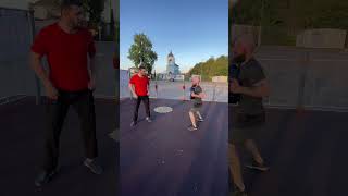 Удары ногами #streetworkout #kickboxing