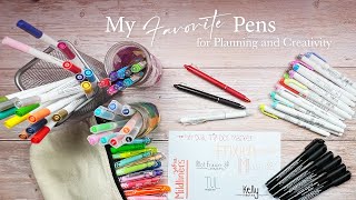 My Favorite Pens for Planning and Creativity | April 2024