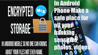 Create Encrypted folder in #android | password protected folder| #mtmanager  #mixplorer