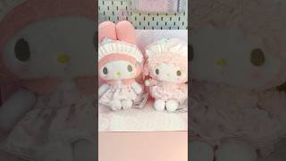 Taking Photos of My Melody and My Sweet Piano Plushes🎀💕🌸 #sanrio #mymelody # kawaii