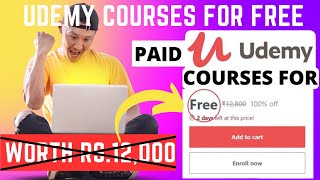 5 Must-Take Udemy Courses for Free with Certificates of Completion| Udemy courses |Data-science|ML