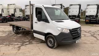 2021 Mercedes Sprinter 314 Progressive Dropside Lorry (NJ21 AHO) (4747/12)