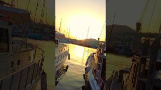 Sunset in Bodrum / City Sounds / City Ambiance #shorts #sunset #bodrum