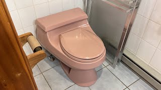 Pink 1991 Kohler Rialto Toilet!