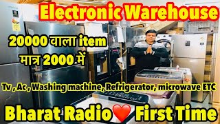 Heavy Discount on Electronics 😱|| Bharat Radio || AC,REFRIGERATOR,WASHING MACHINE MICROWAVE ETC