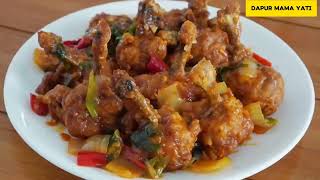 Menu Buka Puasa dan Sahur : Ayam SAUS PADANG Super Enak dan Praktis, Keluarga Suka