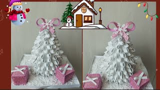 DIY. 🌲Елочка своими руками ❄️☃️.Проста кросота.Жаңа жылдық шыршаны бірге жасайық.