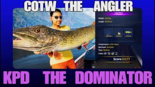 KPD THE DOMINATOR PEZ LEGENDARIO NORUEGA UBICACION y EQUIPO COTW THE ANGLER Español