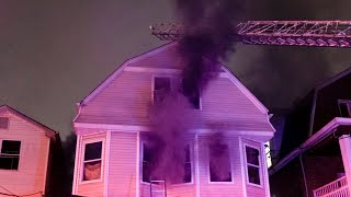 Working Structure Fire Signal 11 Newark New Jersey 1/7/24