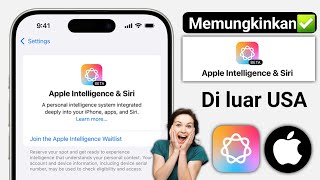 Cara Mengaktifkan AI di iPhone | Apple Intelligence & Siri | iOS 18.1 dan lebih baru