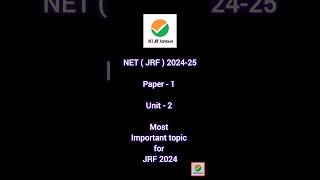 NET-JRF Re-exam ! Most important topic ! paper 1 (unit 2) #ugcnet2024 #paperleak #motivation #neet