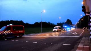 Kinderbeestfeest retour vanuit Amsterdam langs brandweer Kazerne Hoofddorp