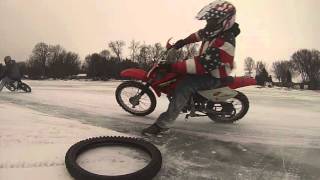 Ray Crash Honda Ice Bike