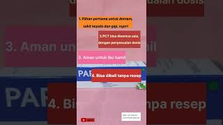 PARACETAMOL | Obat pilihan pertama saat ? ● Lisa YT □ #shorts #edukasi #shortsfund #health