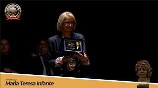 ACC. ITALIA IN ARTE NEL MONDO ASS. CULT. ALTO RICONOSCIMENTO "A. MANZONI" 2023 MARIA TERESA INFANTE