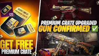 Finally 😱 Next Premium Crate Upgraded Gun 100% Confirmed ✅ | Premium Crate Is Here | Pubgm\Bgmi