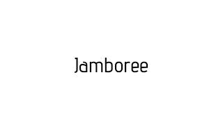 How to pronounce Jamboree / Jamboree pronunciation