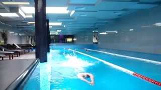 training for spearfishing in 25 m pool