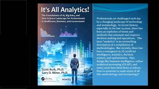 IAA202 - It's All Analytics! Texas Department of Information Resources (Technology Today Series)