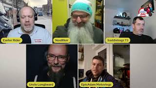 Exeter Rider LIVE With YouTuber Uncle Longbeard