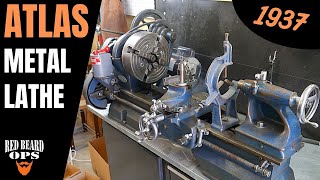 1930s Atlas Lathe Restoration