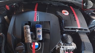 Motorraum Aufbereiten mit Chemical Guys Natural Shine VS Sonax Xtreme Kunstoff Gel Außen Teil 2