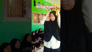 Praktikum Pelajaran Prakarya #shorts #prakarya #prakaryasekolah #praktikum