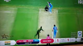 India _ pak  last ball and sweet win