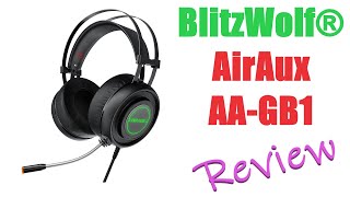 Gaming + Ποιότητα + Χαμηλή Τιμή ? / BlitzWolf® AirAux AA-GB1 - UNBOXING / REVIEW (by Bangood)