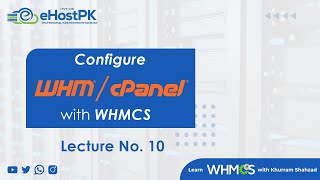 Configure CPanel/WHM  - Learn WHMCS with #KhurramShahzad