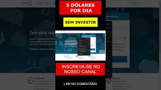 Site que Paga 5 Dólares por Dia