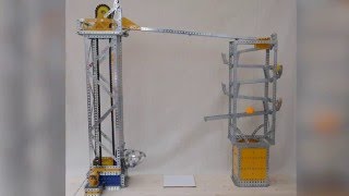 Meccano Endless Ball Chute