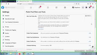 Facebook:  how to adjust who can comment on Facebook posts